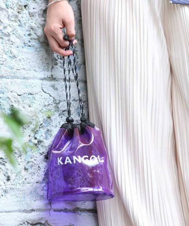 カンゴールクリア巾着バッグ