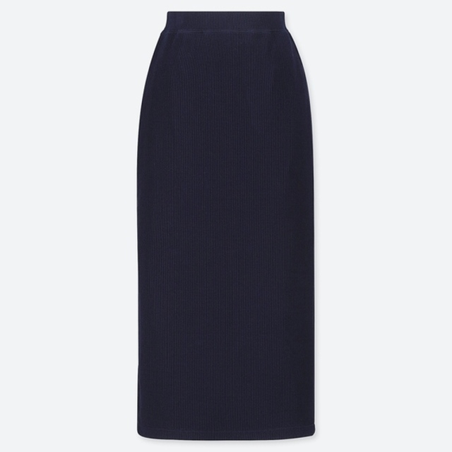 リブタイトロングスカート（丈標準76～80cm）