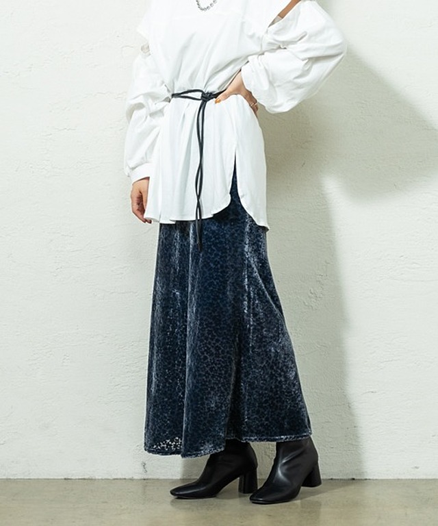 オパールベロアスカート