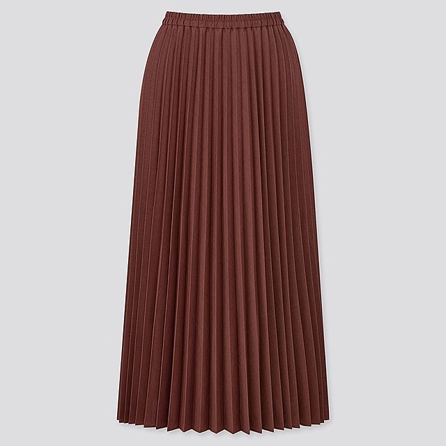 アコーディオンプリーツロングスカート（丈標準78～82cm）