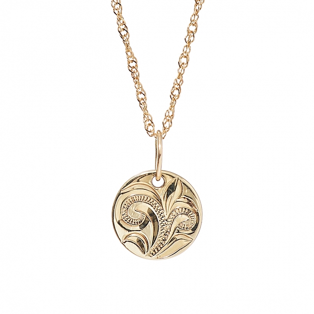 シンプルラウンドモチーフペンダント