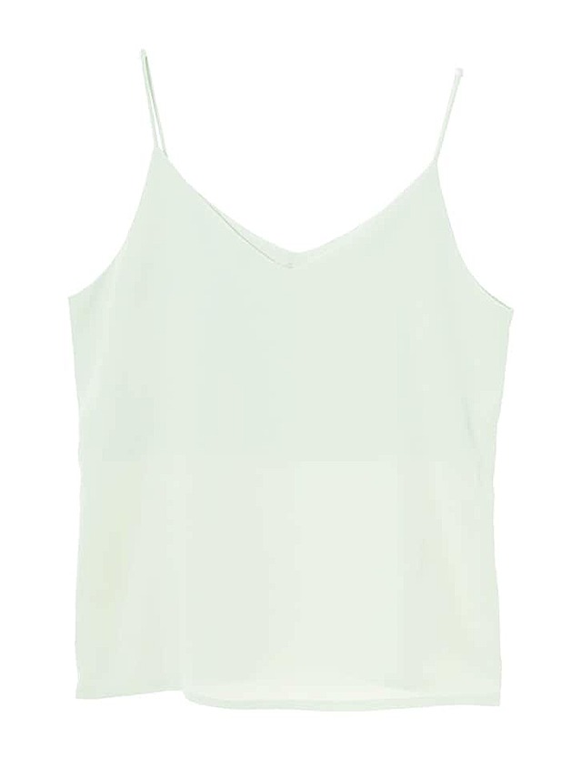 サテンストリングキャミソール