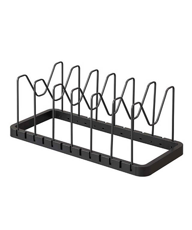 シンク下伸縮鍋蓋＆フライパンスタンド