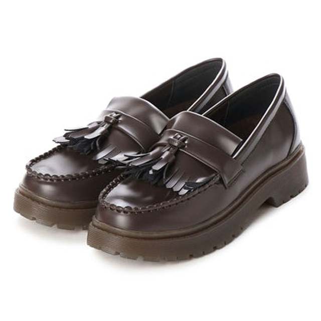 PURPOSE タッセルローファー LP40179 （ダークブラウン）