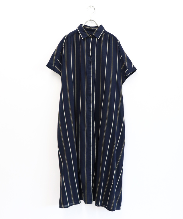 キャンブリックボイルシャツワンピース