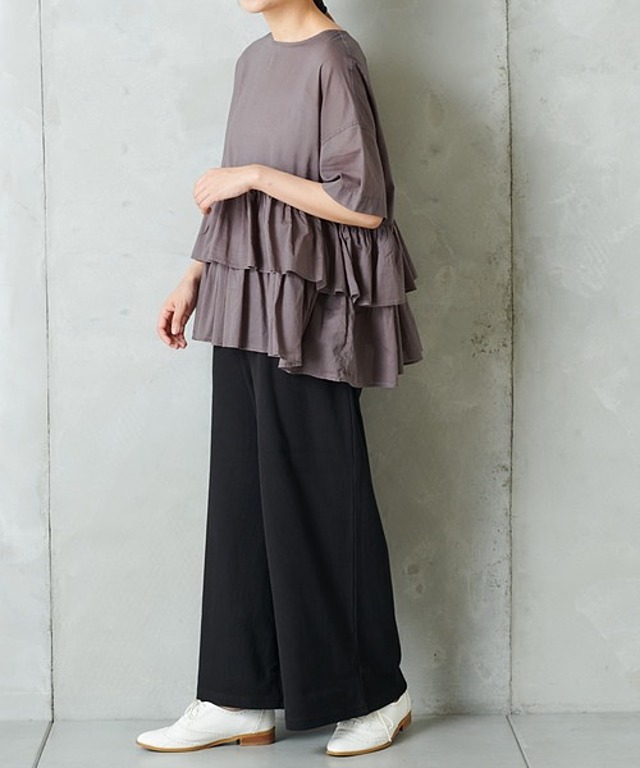 ティアードブラウス