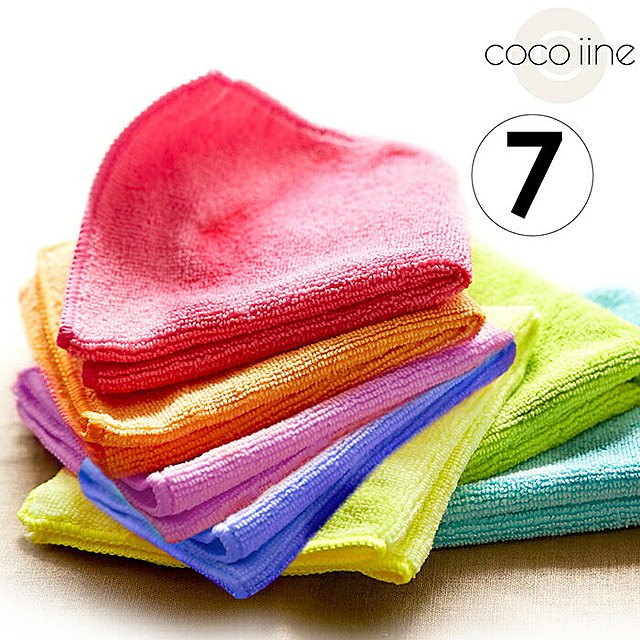 マイクロファイバークロス 7枚SET