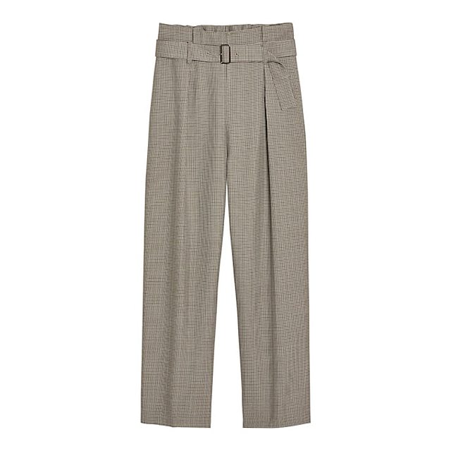 ベルトタックテーパードパンツ