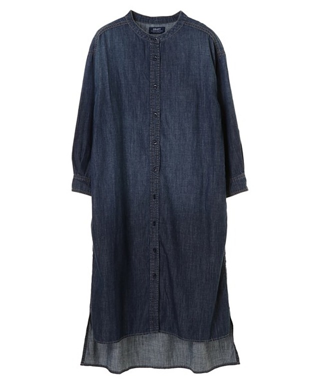 【2020AW】DENIM ONE-PIECE/デニムシャツワンピース