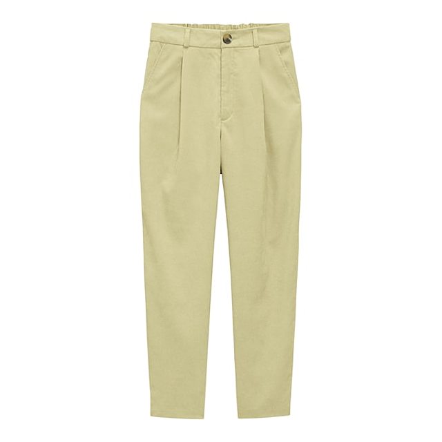 ライトコーデュロイタックテーパードパンツ(セットアップ可能)