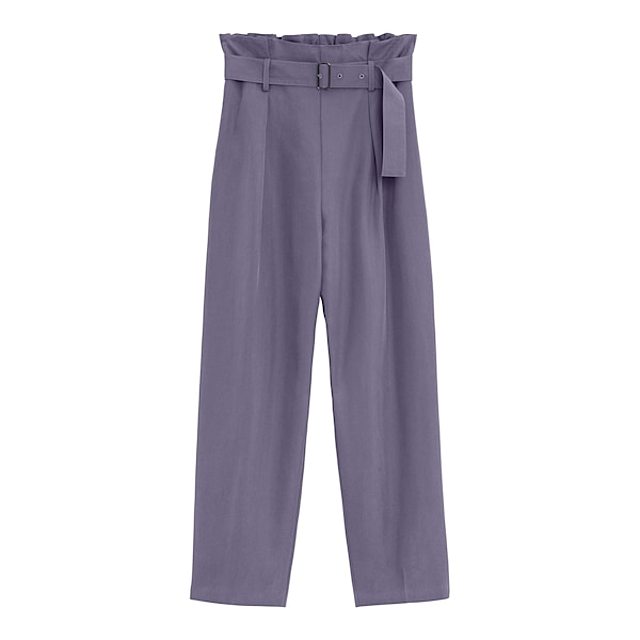 ベルトタックテーパードパンツ