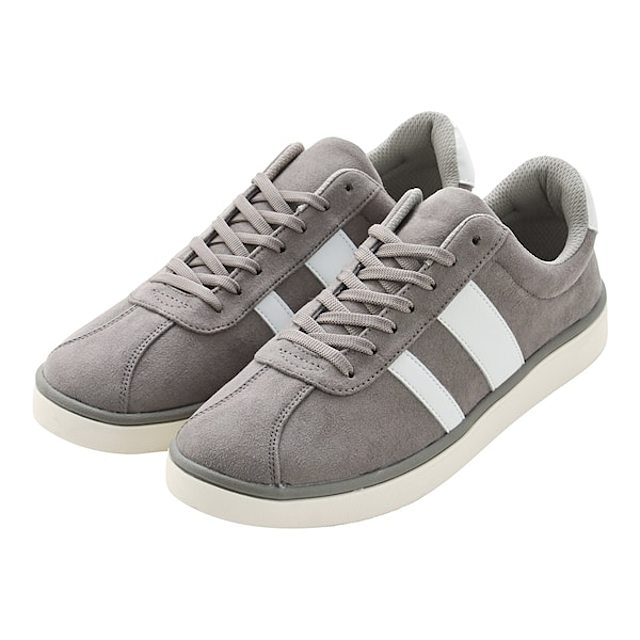 クリーンスエードタッチスニーカー