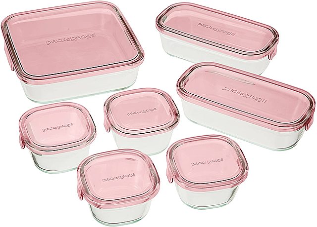 パック&レンジ（ピンク7個セット）