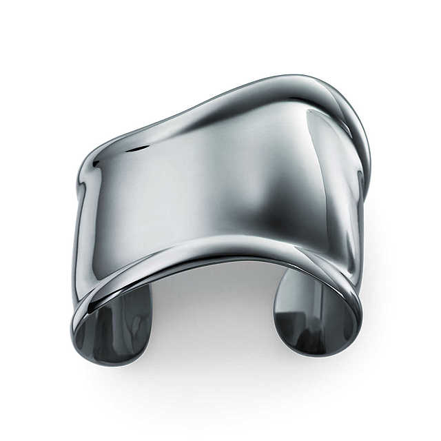 エルサ・ペレッティ™ ボーン カフ（スモール）チャコールカラー フィニッシュ