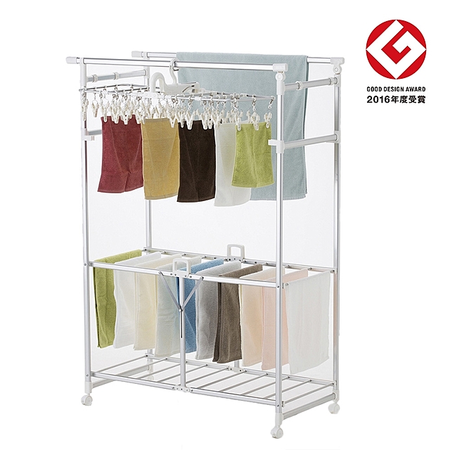 アルミ折りたたみランドリーラック パタラン