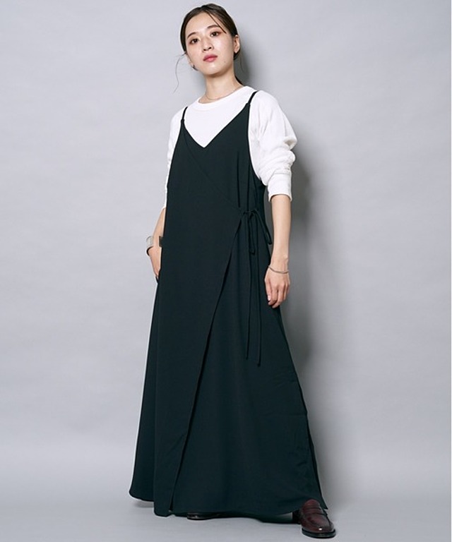 カシュクールキャミワンピース