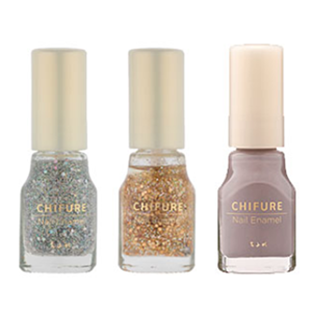 ネイルエナメル(073 カラフルラメ ブルー)