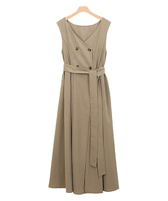 ノースリラップワンピース