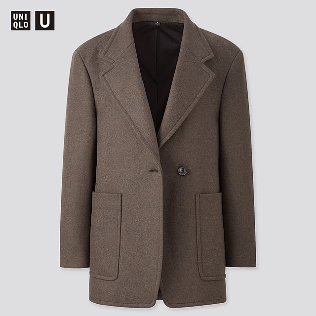 ウールブレンドジャージージャケット