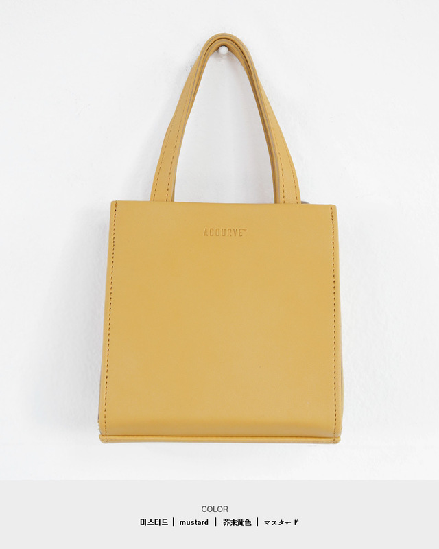 スクエアハンドバッグ