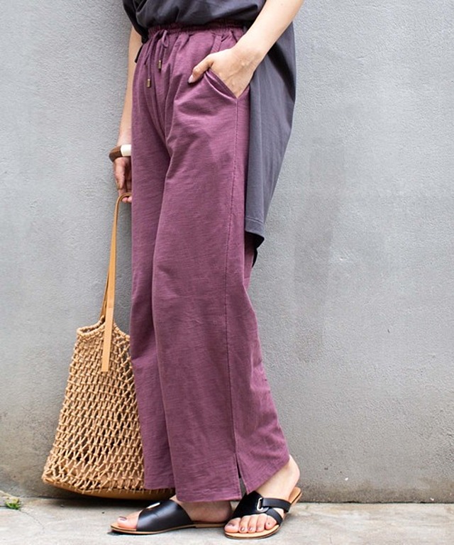 スラブイージーパンツ