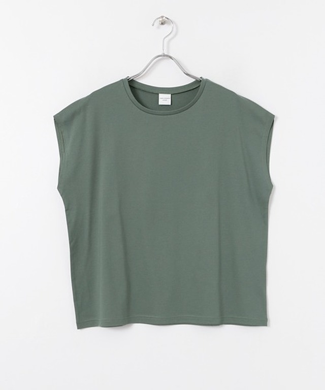 コットンフレンチスリーブカットソー