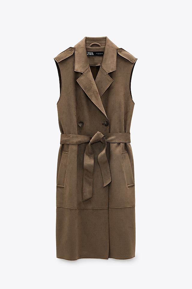 スエード風ベスト