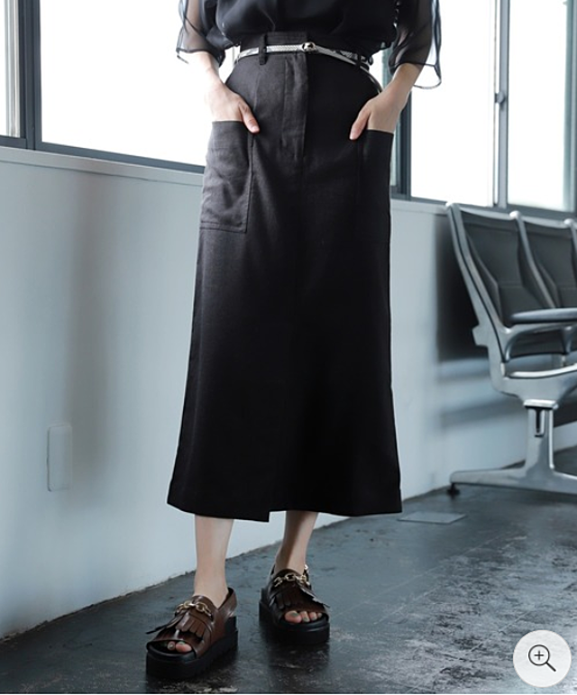 スリットタイトロングスカート 913928