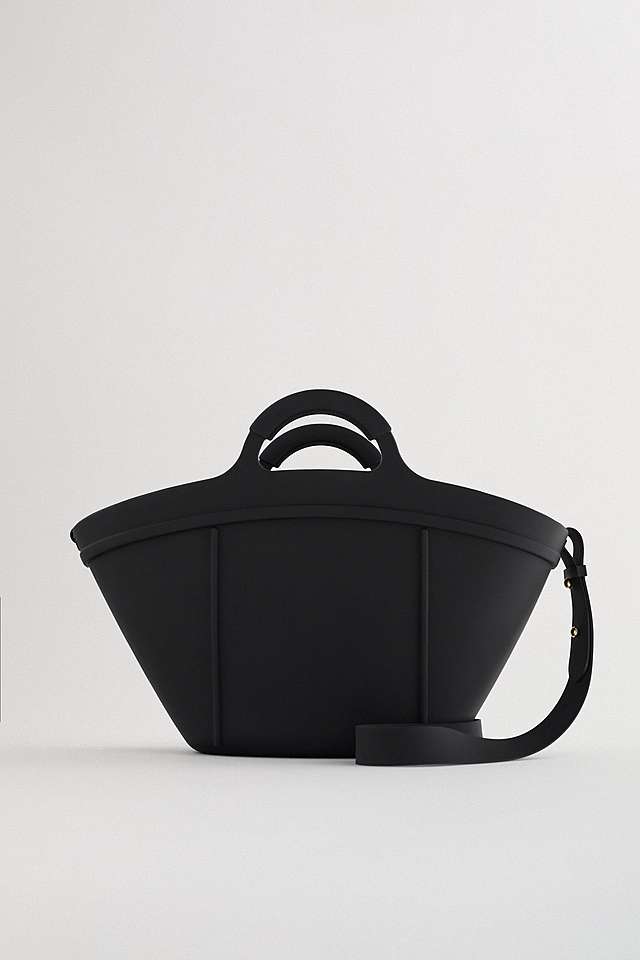 ラバー仕上げトートバッグ