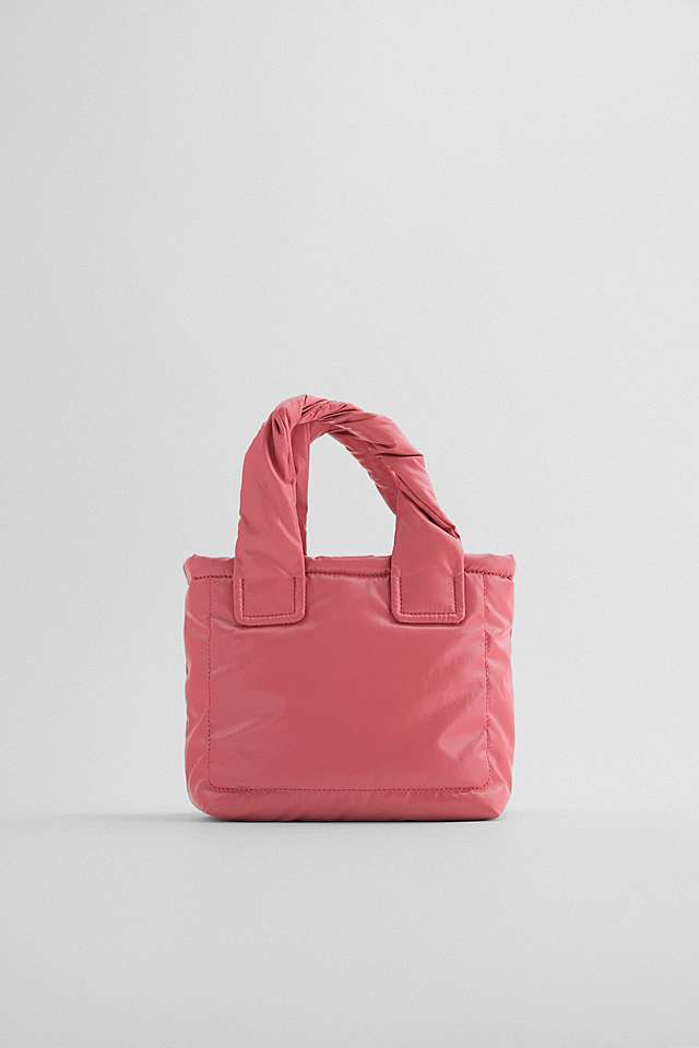 キルティングミニトートバッグ