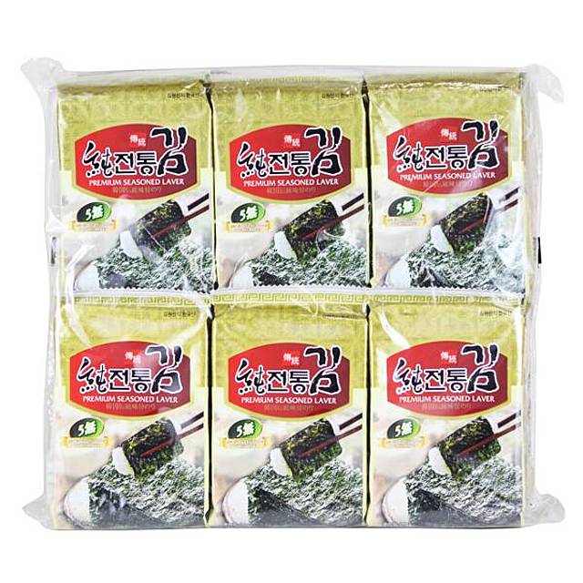 ソチョン　伝統韓国のり　8枚×12p入り