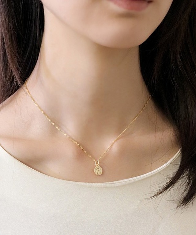 4種展開 小粒コインモチーフネックレス