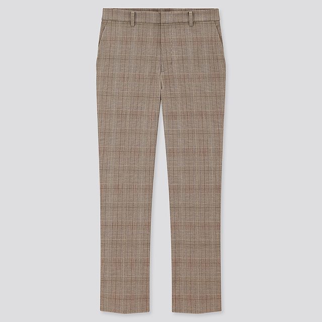 スマートアンクルパンツ（チェック・2WAYストレッチ・丈標準64～66cm）