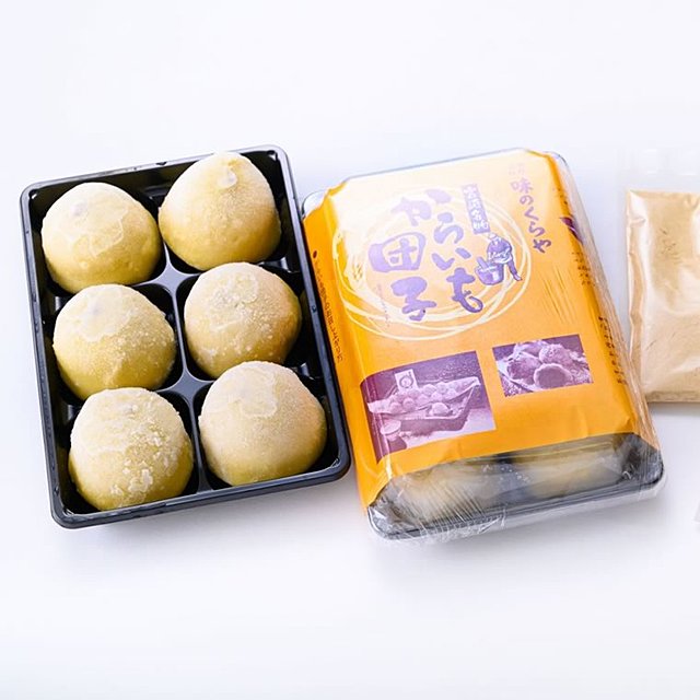 からいも団子６コ入ミックス（あん入３コあんなし３コ）きなこ付