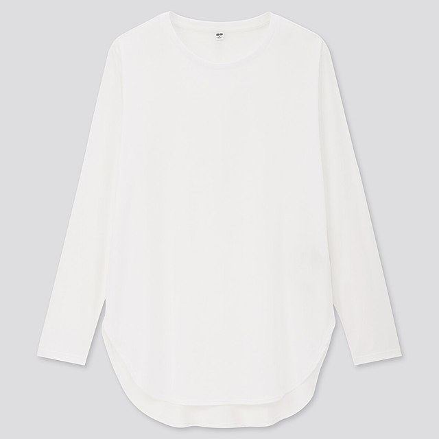 コットンロングシャツテールT