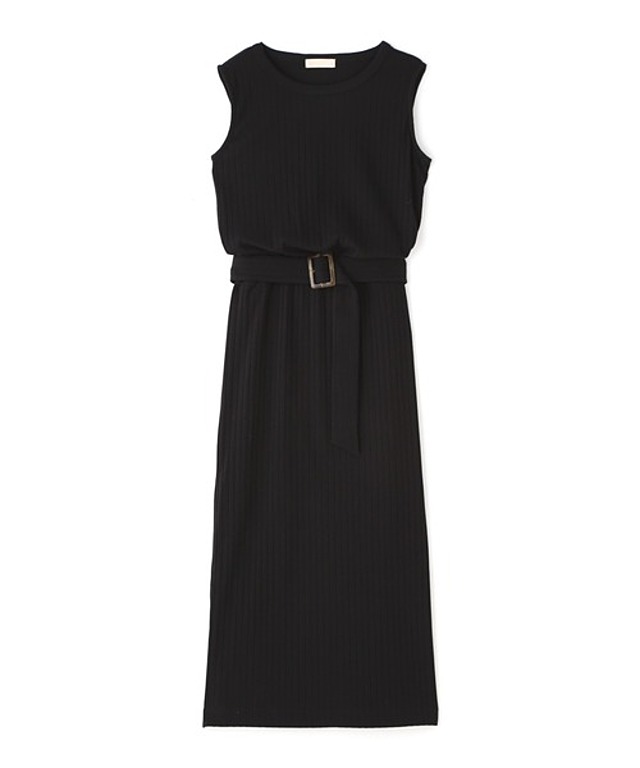 ウエストマークテレコワンピース