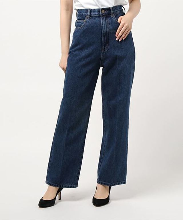 デニムワイドパンツ