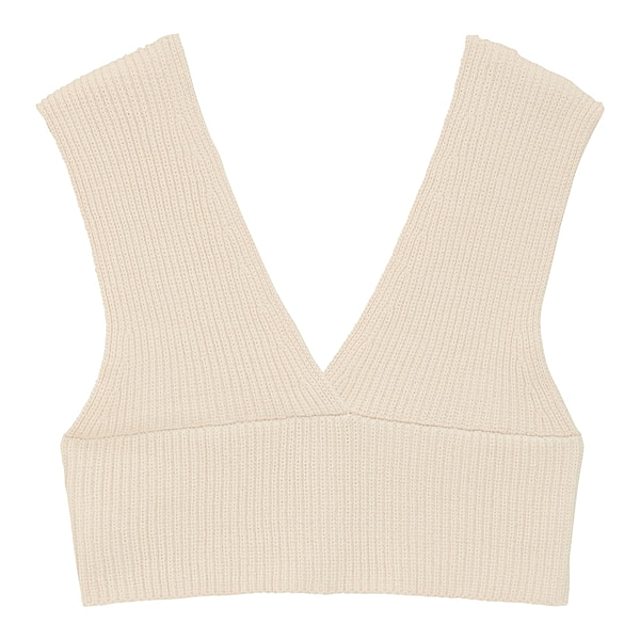 2WAYレースアップニットビスチェQ