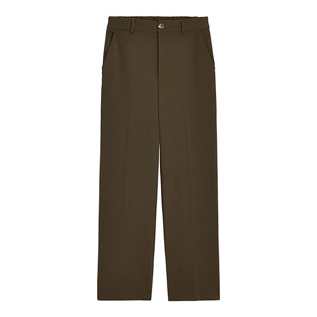 カットソーカラースラックス