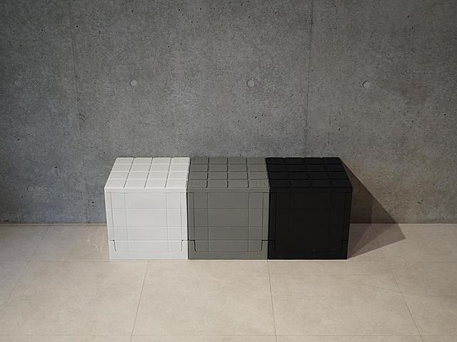 グリッドコンテナー キューブ ホワイト