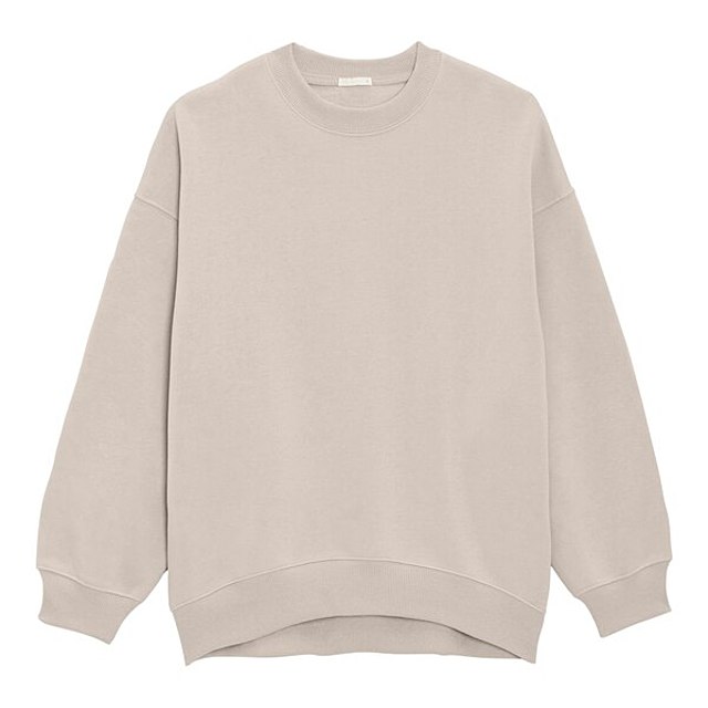 オーバーサイズスウェットプルオーバー