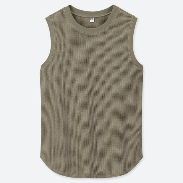 ワッフルＴ（ノースリーブ）