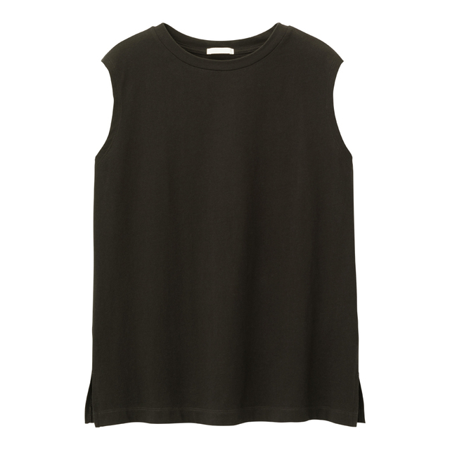 カラースリーブレスT