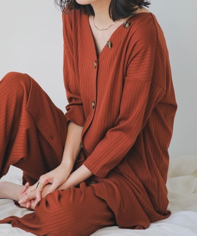 リブカットソーセットアップ