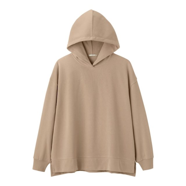 オーバーサイズスウェットプルパーカ（長袖）