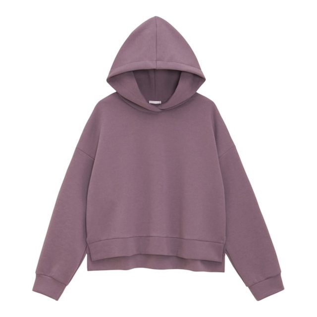 ダブルフェイスプルパーカ（長袖）