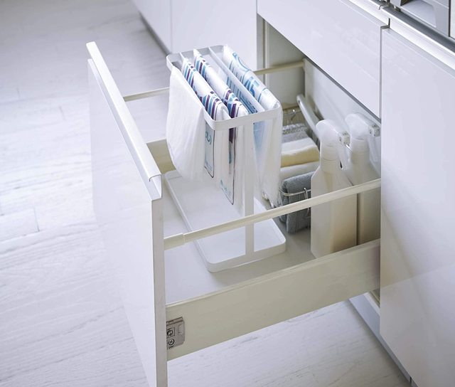 TOWER シンク下ポリ袋収納