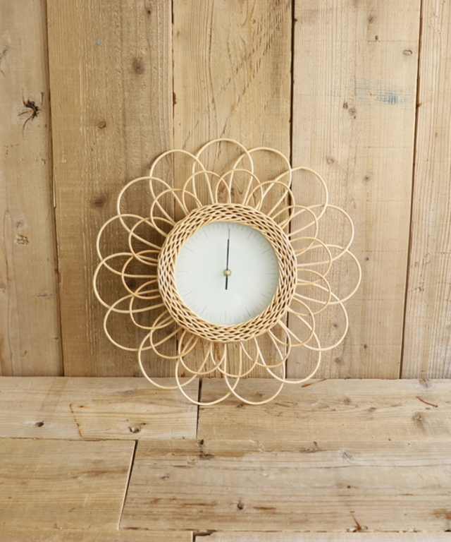 柳フラワー時計