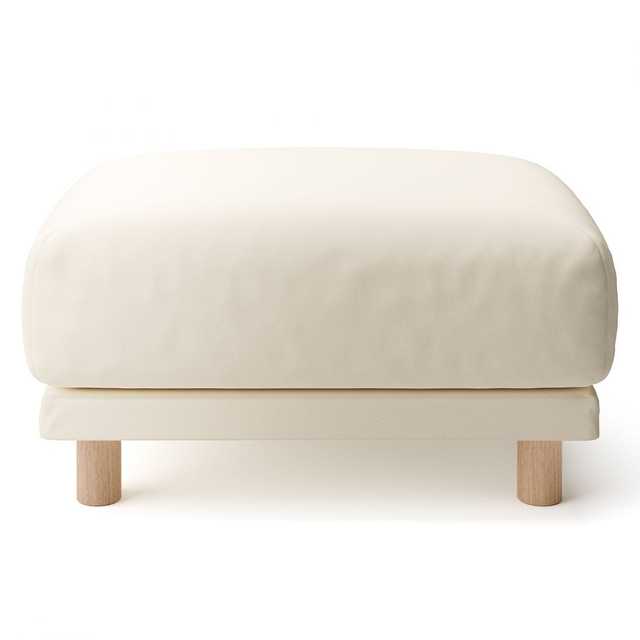 ソファ本体・オットマン・ウレタン・ポケットコイル 幅８０×奥行６３×高さ３２ｃｍ