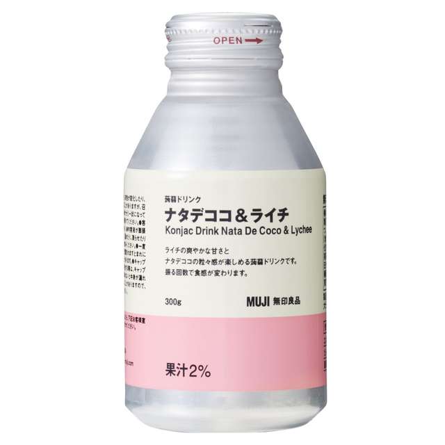 蒟蒻ドリンク　ナタデココ＆ライチ ３００ｇ
